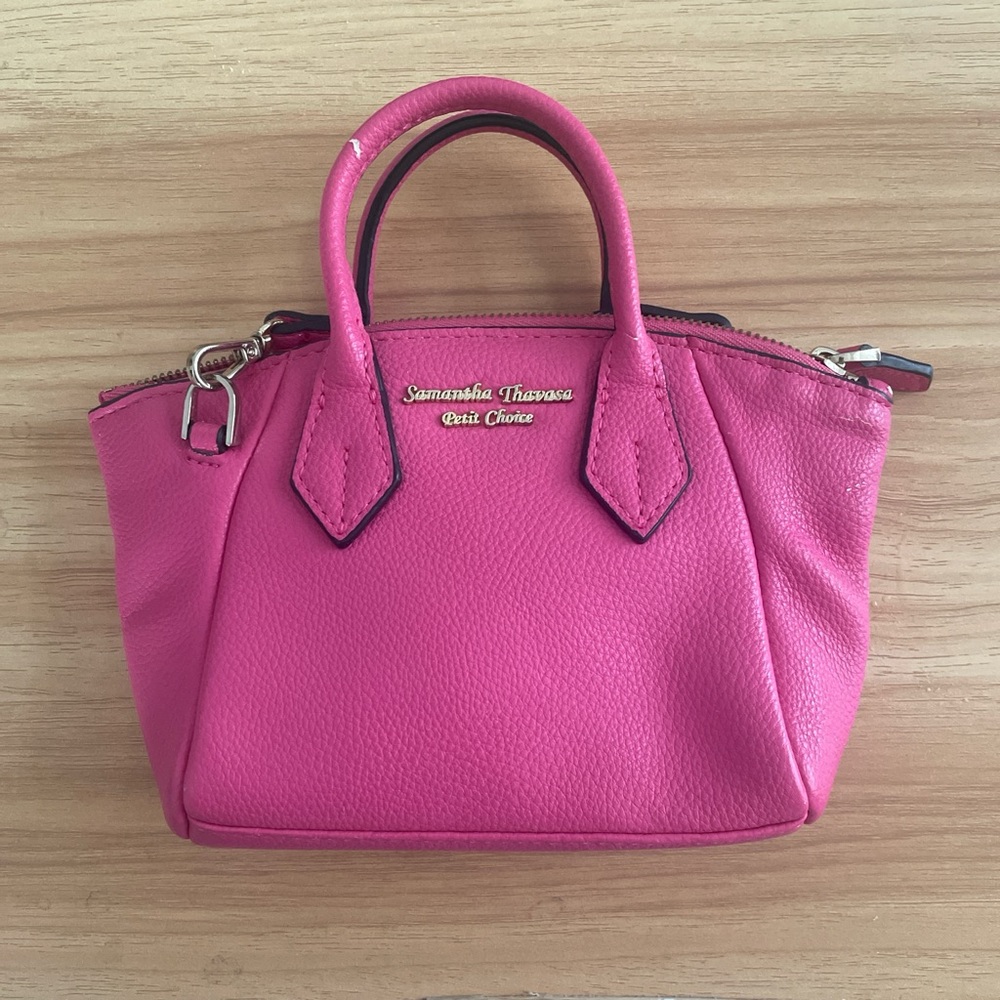 Samantha Thavasa Vibrant Pink Mini Bag